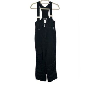 Fera‎ International Vintage Women's Snow Ski Bibs in Black Size 6 Regular